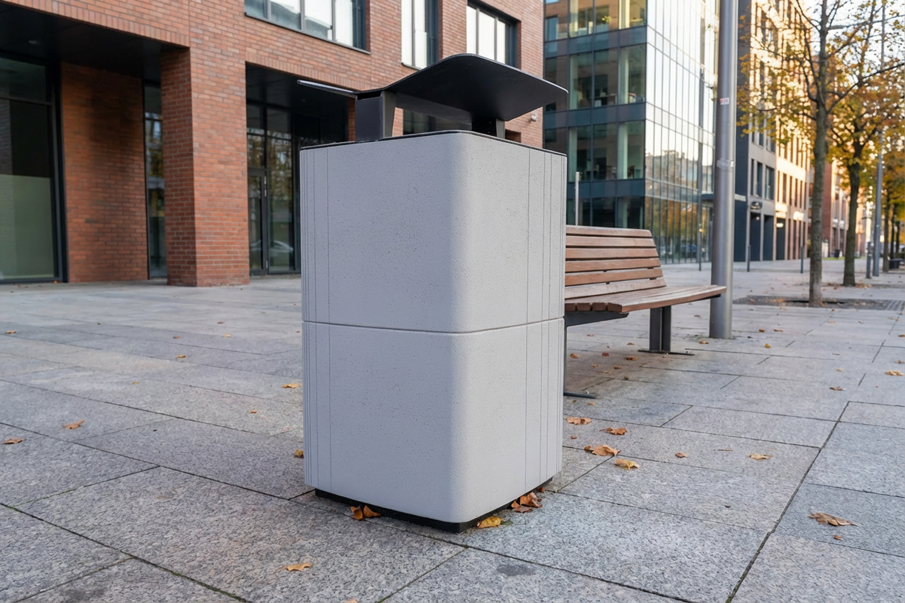 Breinco-squaret-papelera-hormigon-street-furniture-2