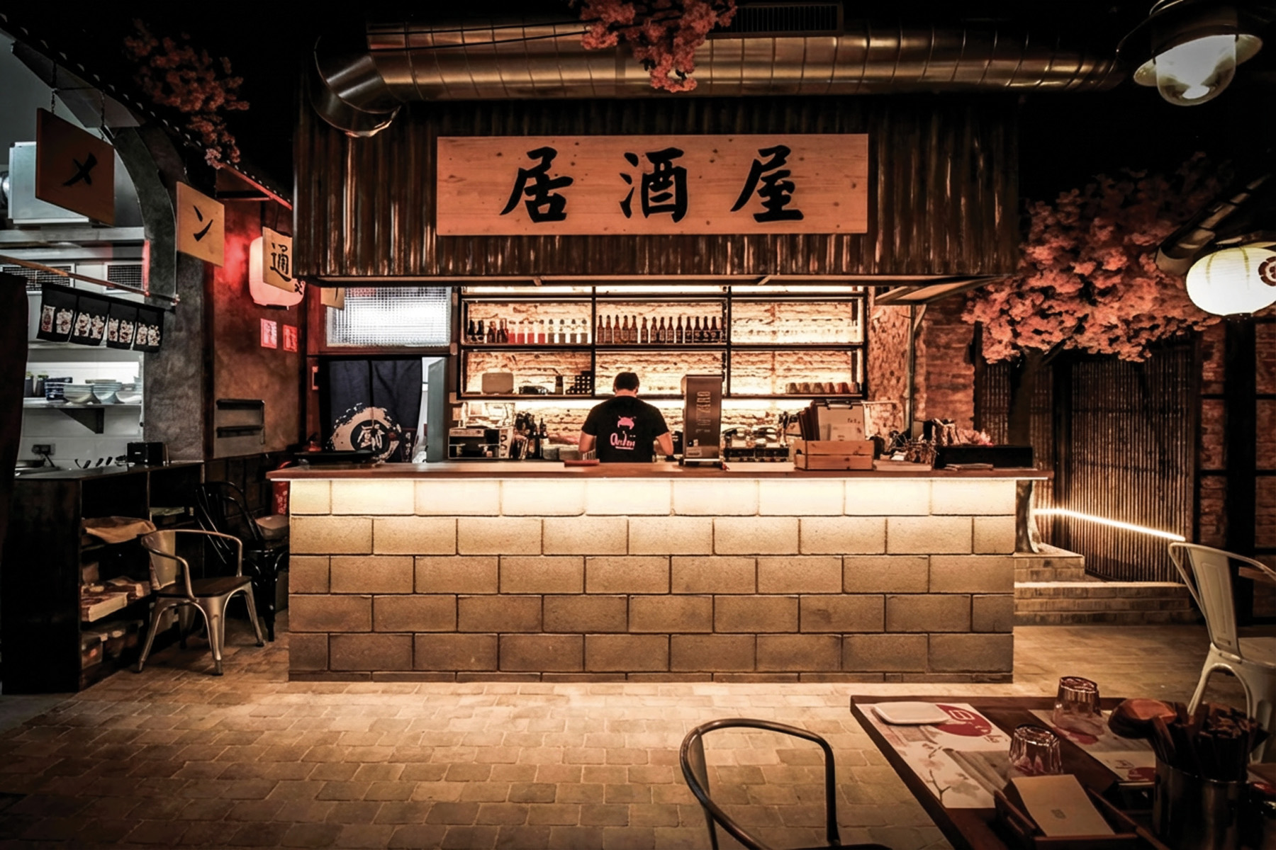 Tegula-contract-ceniza-oishii-restaurante-japones-bcn