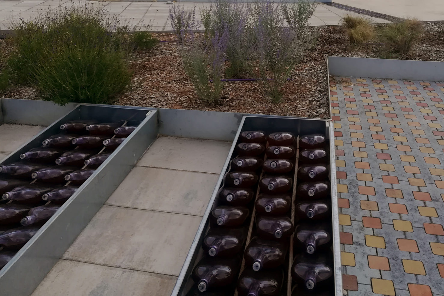 Llosa-trama-taco-contract-desierto-mix-les-vinyes-del-convent-Horta-tarragona-detail