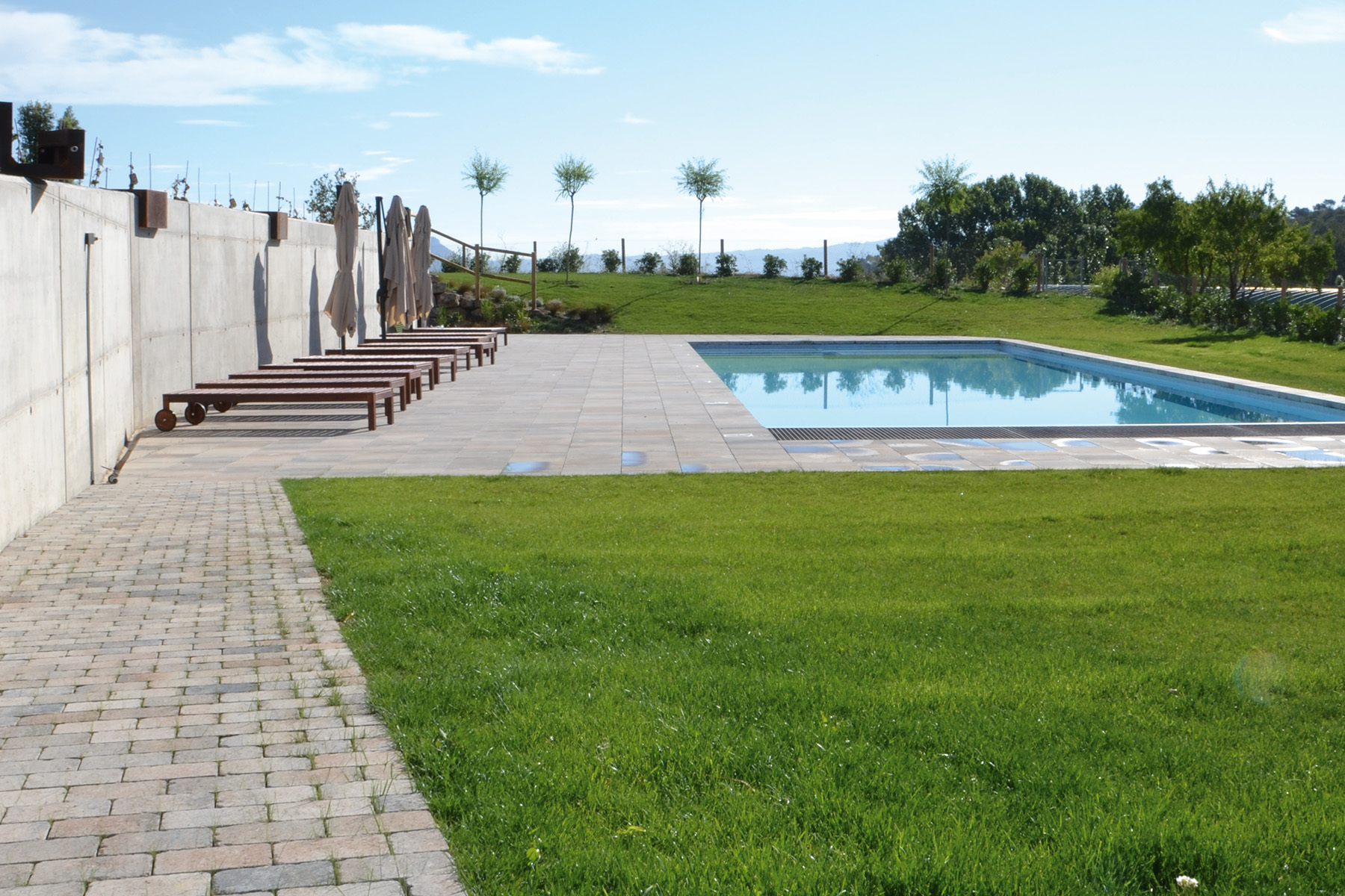 Llosa-vulcano-hotel-arena-can-alemany-pool-barcelona