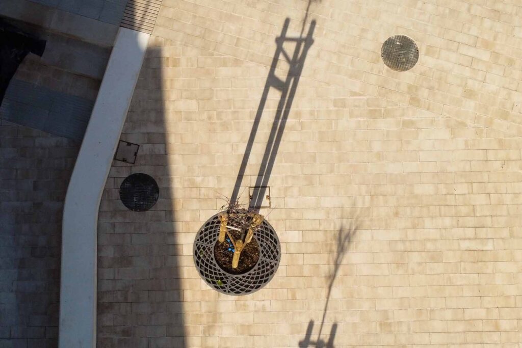 pavimentación sostenible espacio público Melides